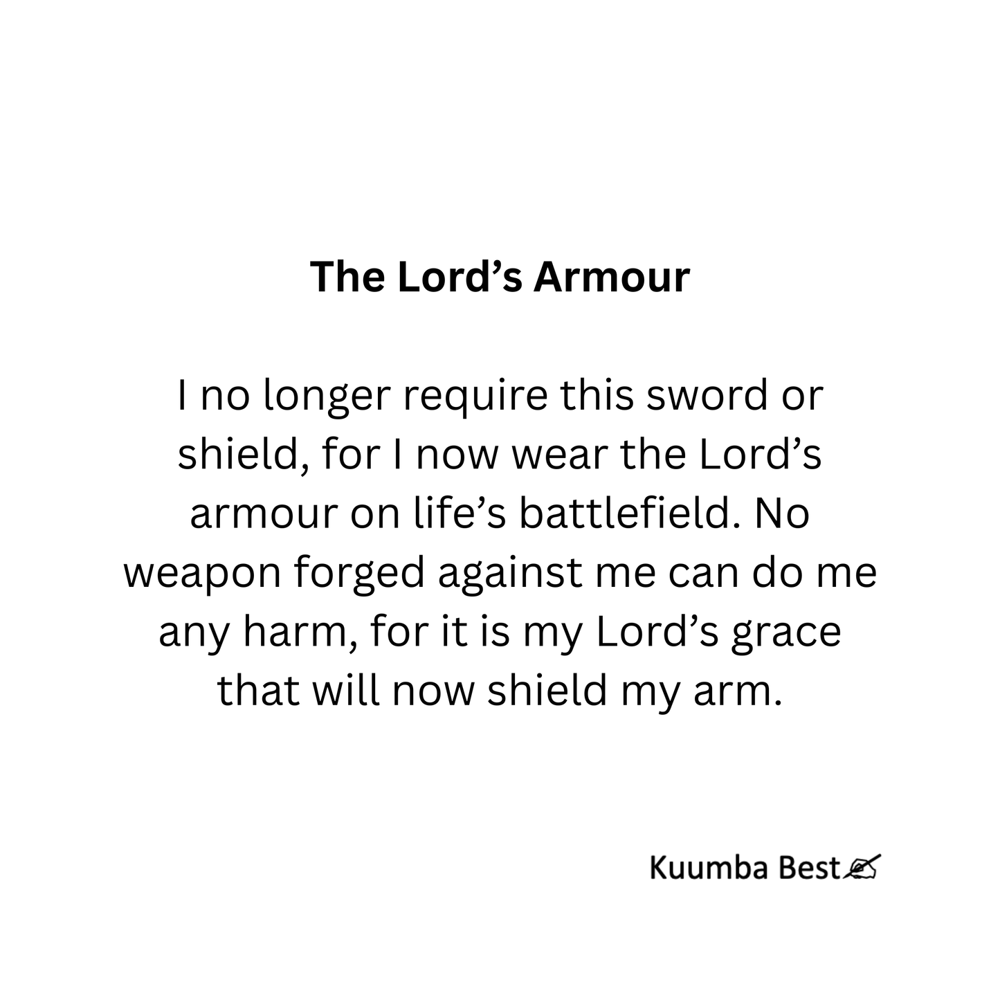 The Lord Armour
