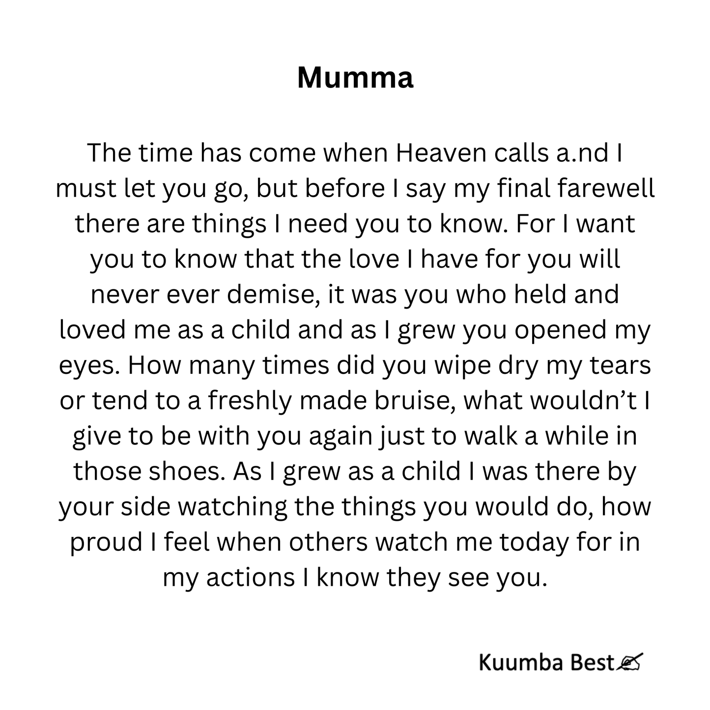 Mumma