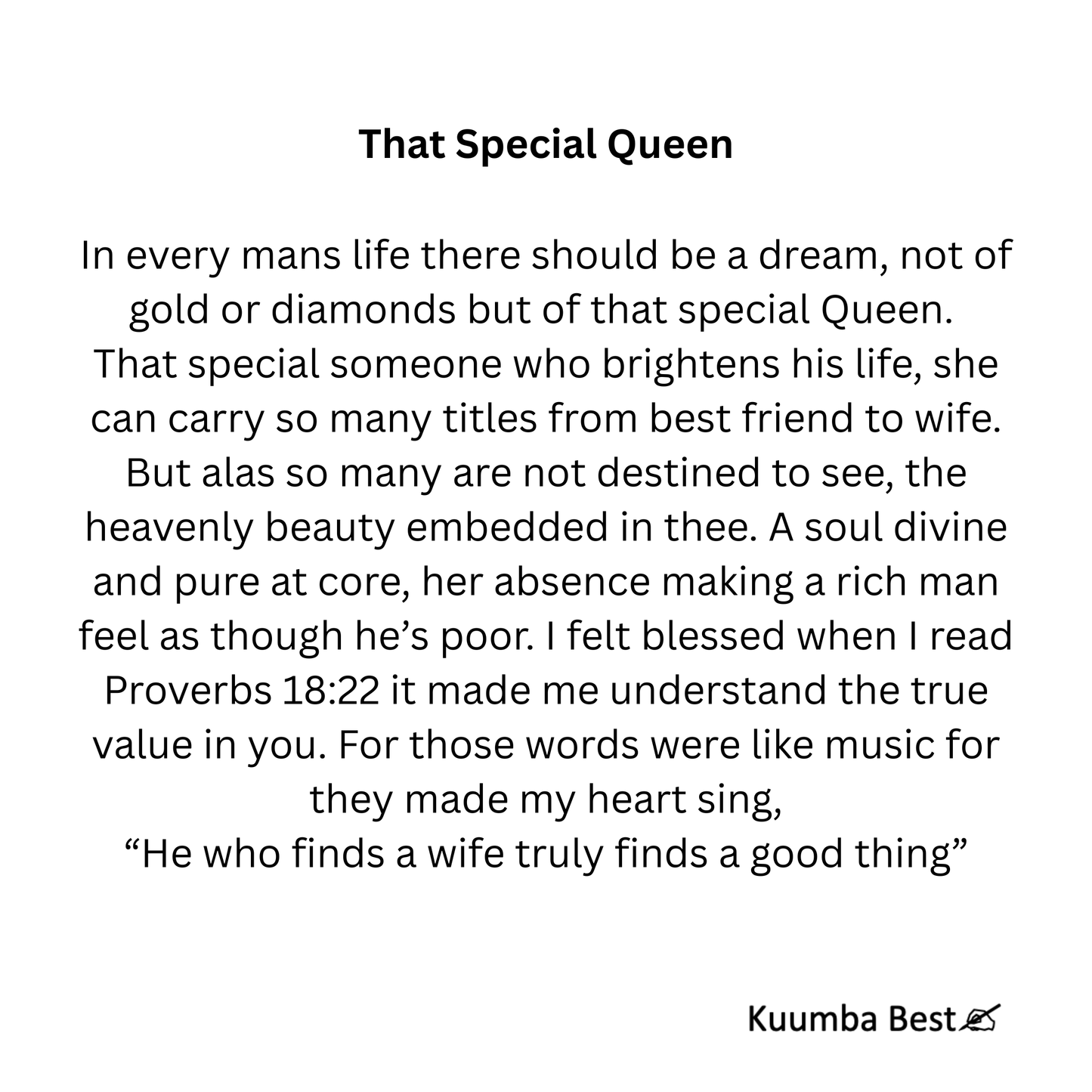 That Special Queen