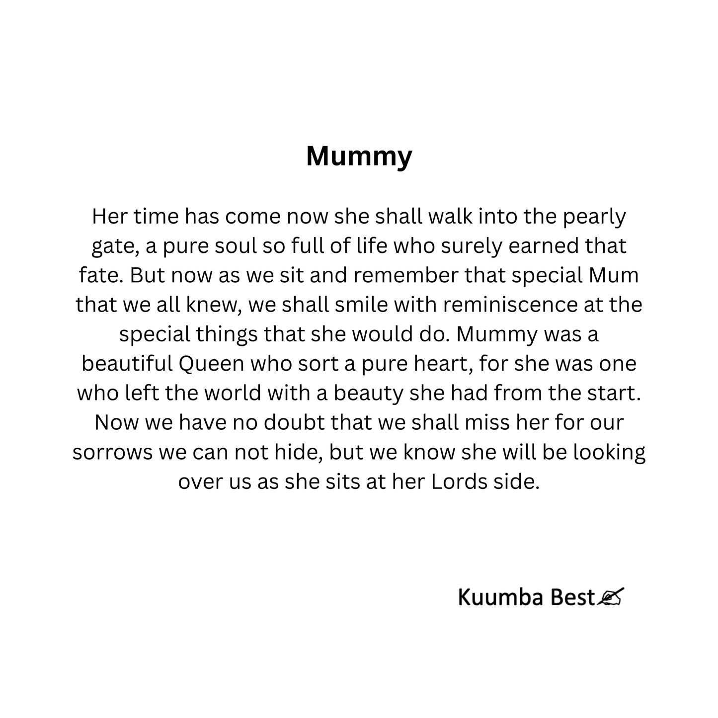 Mummy